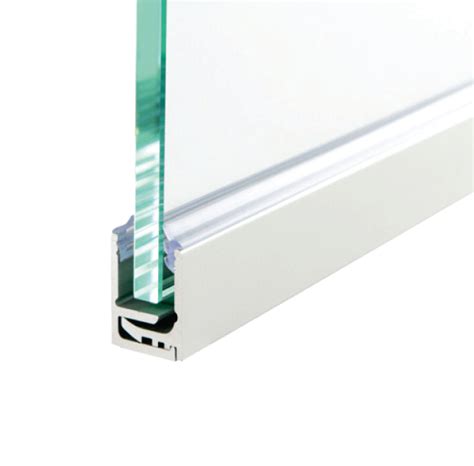 u channel glass partition